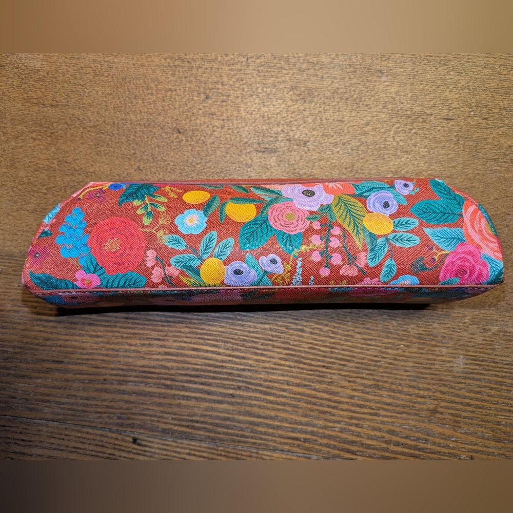 Rifle Paper Co pencilcase "Garden Party" Pre Owned EUC